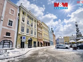 Pronájem bytu 1+kk, Jindřichův Hradec - Jindřichův Hradec I, nám. Míru, 30 m2