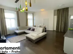 Pronájem bytu 3+kk, Praha - Holešovice, Dukelských hrdinů, 86 m2