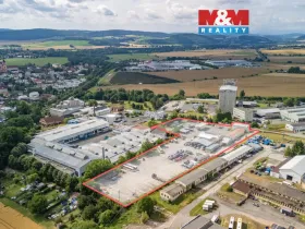 Pronájem komerčního pozemku, Přeštice, 7196 m2