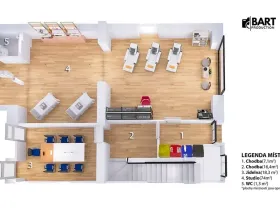 Pronájem obchodního prostoru, Brno, Ječná, 97 m2