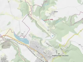 Dražba lesa, Náměšť nad Oslavou, 3001 m2