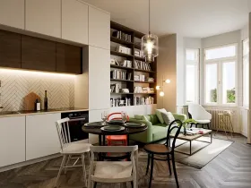 Pronájem bytu 2+kk, Praha, 57 m2