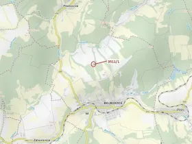 Dražba lesa, Bojkovice, 420 m2