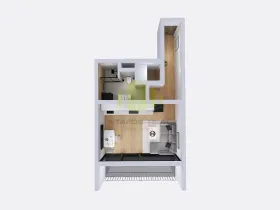 Pronájem bytu 1+kk, Olomouc, Camilla Sitteho, 35 m2