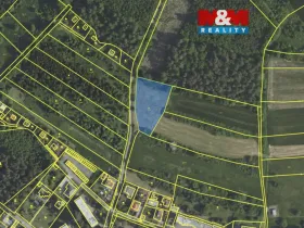 Prodej louky, Velké Popovice, 3090 m2