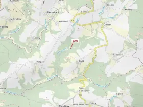 Dražba lesa, Čestín, 795 m2