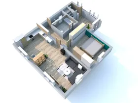 Pronájem bytu 2+kk, Horní Ředice, 63 m2