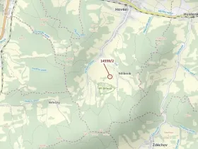 Dražba lesa, Hovězí, 605 m2