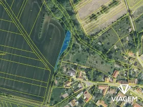 Prodej zahrady, Vrbka, 977 m2