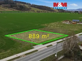 Prodej pozemku pro bydlení, Vikýřovice, 889 m2