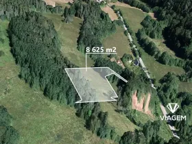 Prodej pole, Český Dub, 8625 m2