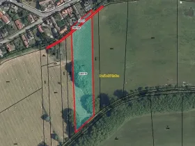 Prodej pole, Milovice, 8697 m2