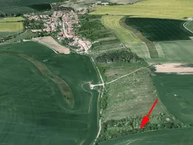 Prodej lesa, Mouřínov, 1278 m2