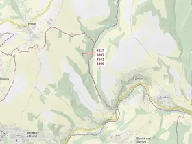 Dražba lesa, Benešov u Semil, 1649 m2
