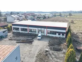 Pronájem výrobních prostor, Netín, 519 m2