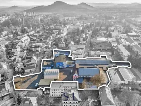 Prodej výrobních prostor, Nový Bor, Sklářská, 6477 m2