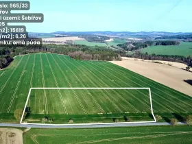 Prodej pole, Šebířov, 44451 m2