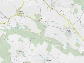 Dražba lesa, Dolní Vilémovice, 1957 m2