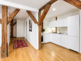 Pronájem bytu 1+kk, Praha - Karlín, Sokolovská, 77 m2