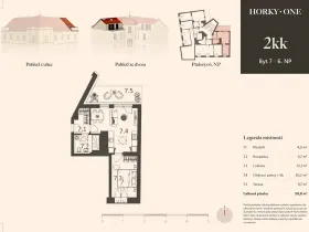 Prodej bytu 2+kk, Praha - Nusle, V Horkách, 41 m2