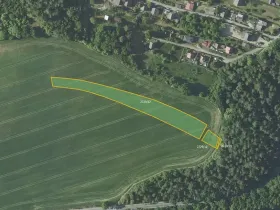 Prodej pole, Zruč nad Sázavou, 7254 m2