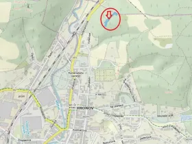 Prodej podílu lesa, Hronov, 1326 m2