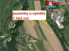 Prodej pole, Police nad Metují, 7562 m2