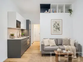 Pronájem bytu 1+kk, Praha - Karlín, Křižíkova, 22 m2
