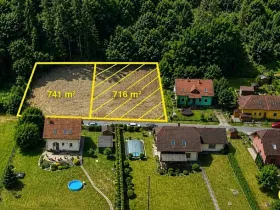 Prodej pozemku pro bydlení, Nižbor, 716 m2