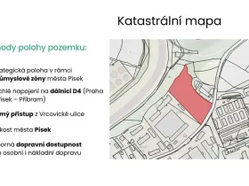 Prodej komerčního pozemku, Písek, Vrcovická, 12692 m2