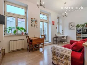 Pronájem bytu 1+kk, Praha - Bubeneč, Korunovační, 32 m2