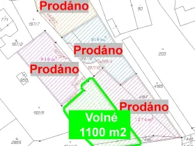 Prodej pozemku pro bydlení, Opatov, 1100 m2