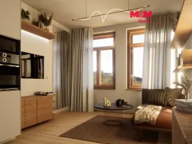 Prodej bytu 2+kk, Praha - Smíchov, Grafická, 35 m2