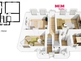 Prodej rodinného domu, Úpice, Svornosti, 170 m2