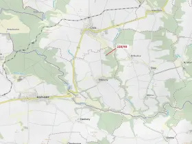 Dražba lesa, Břežany, 2070 m2