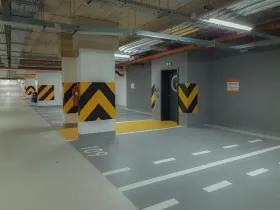 Pronájem garážového stání, Praha - Holešovice, U průhonu, 19 m2