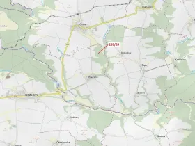 Dražba lesa, Břežany, 1049 m2