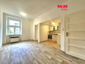 Pronájem bytu 1+kk, Praha - Holešovice, Stupkova, 31 m2