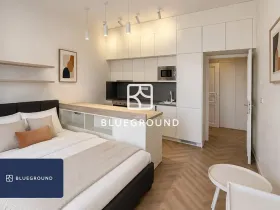 Pronájem bytu 1+kk, Praha - Vinohrady, Sázavská, 29 m2