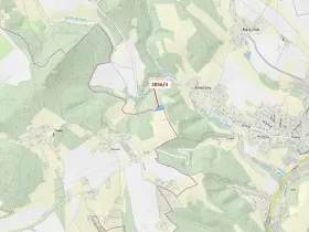 Dražba lesa, Český Dub, 2709 m2