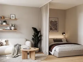 Prodej bytu 1+kk, Brno, Hálkova, 46 m2