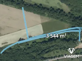 Prodej podílu pole, Zalešany, 611 m2