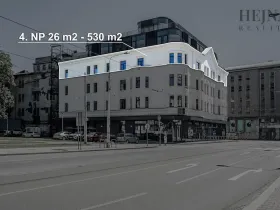 Pronájem kanceláře, Ostrava, náměstí Dr. E. Beneše, 62 m2