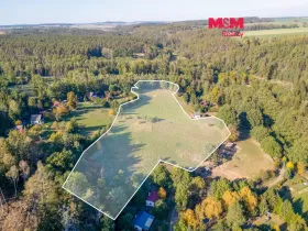 Prodej louky, Líšťany - Luhov, 16661 m2