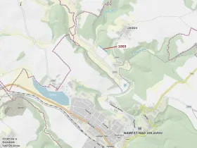 Dražba lesa, Náměšť nad Oslavou, 3001 m2