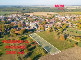 Prodej zahrady, Kožlany, 2000 m2