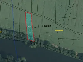 Prodej pole, Budyně nad Ohří, 1030 m2