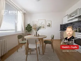 Prodej bytu 1+1, Krupka, Karla Čapka, 35 m2