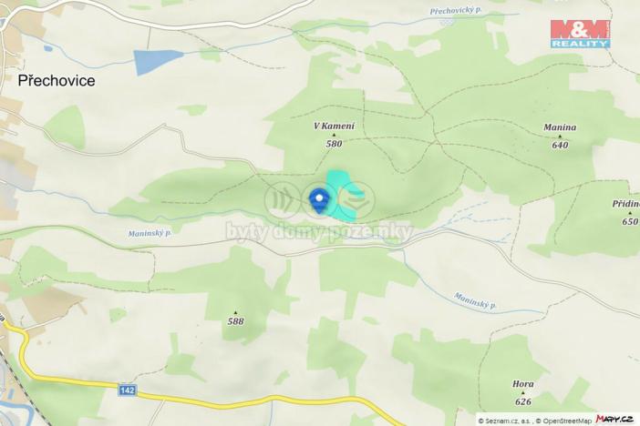 Prodej lesa, Přechovice, 26262 m2