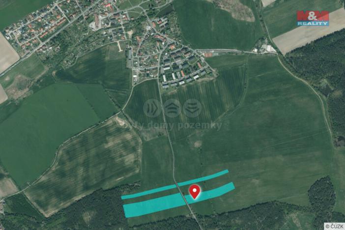 Prodej pole, Líně, 55812 m2